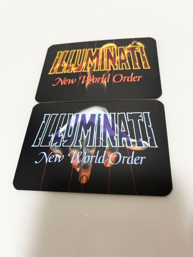 イルミナティカードAtomic Monster、NASAフリーメイソン絶版廃盤