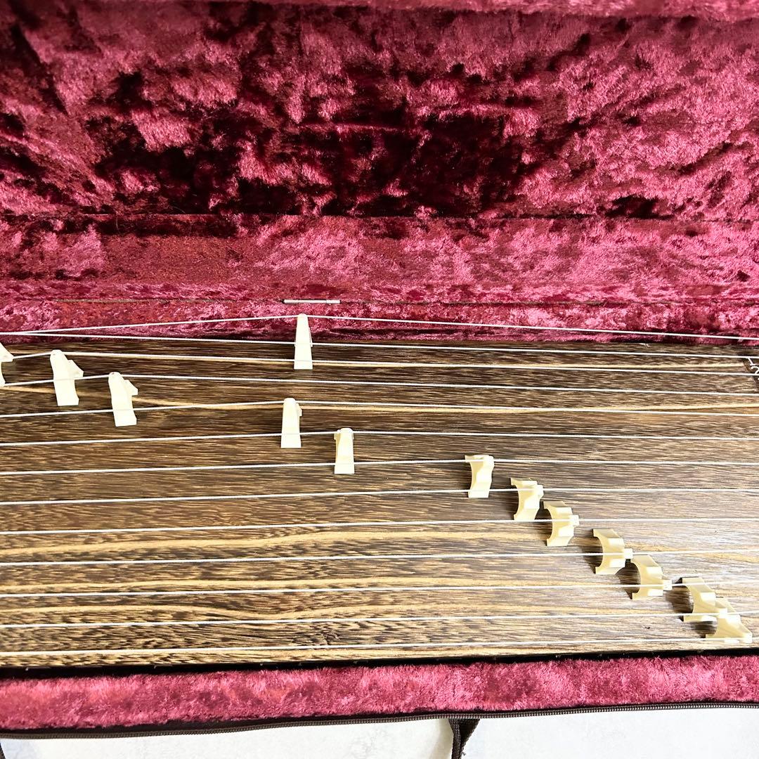 ゼンオン　文化琴 羽衣 13弦 楽器　琴　全音　和楽器　民謡