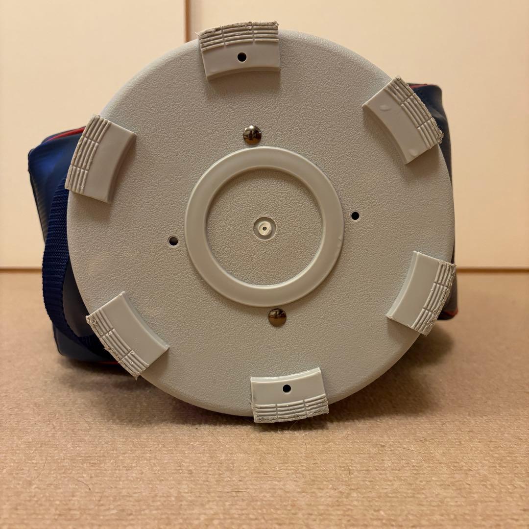 希少　アディダス　キャディバッグ　ゴルフバッグ　ネイビーxレッド　ギンガム