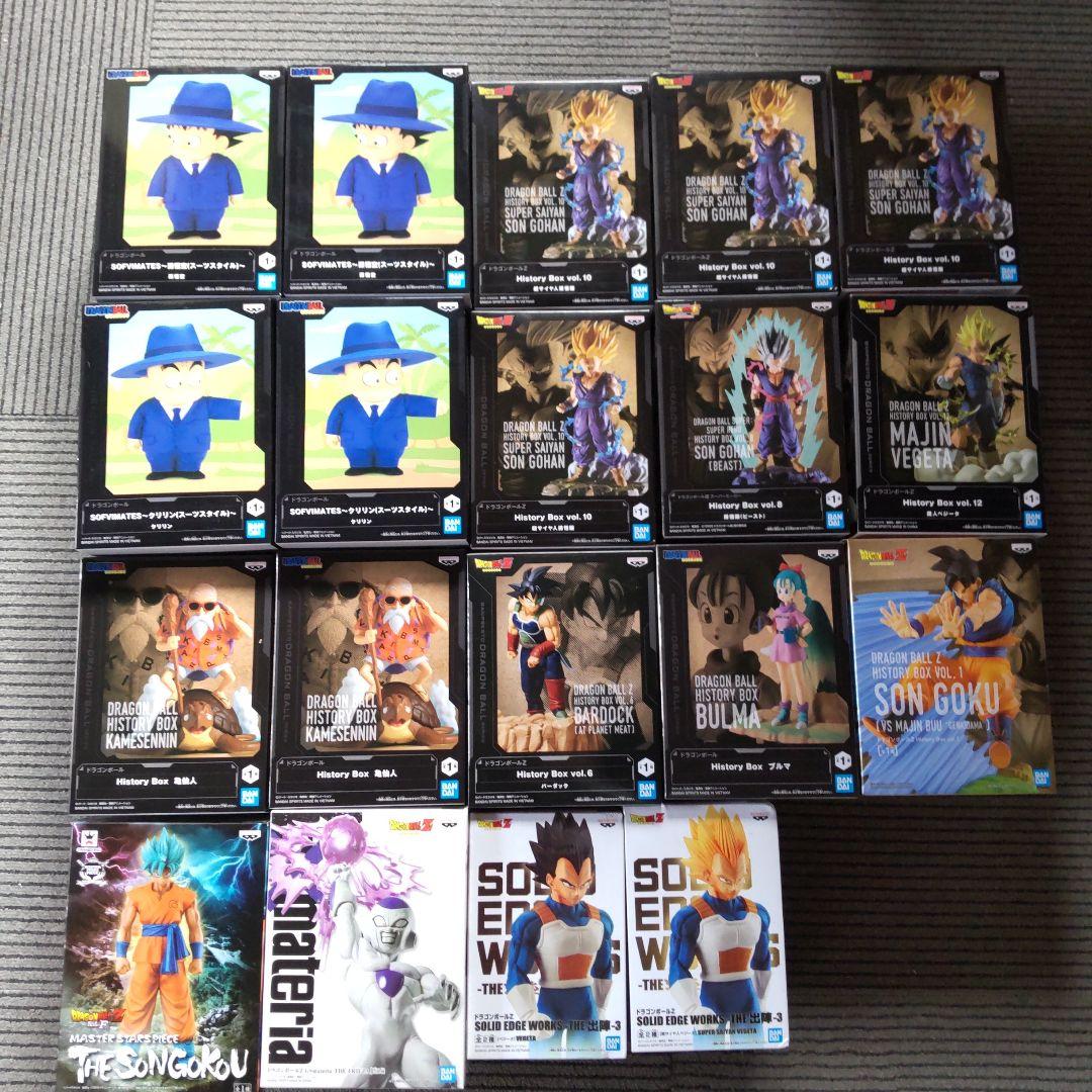 ドラゴンボールZ ソフビ Gmateria フィギュア HISTORY BOX