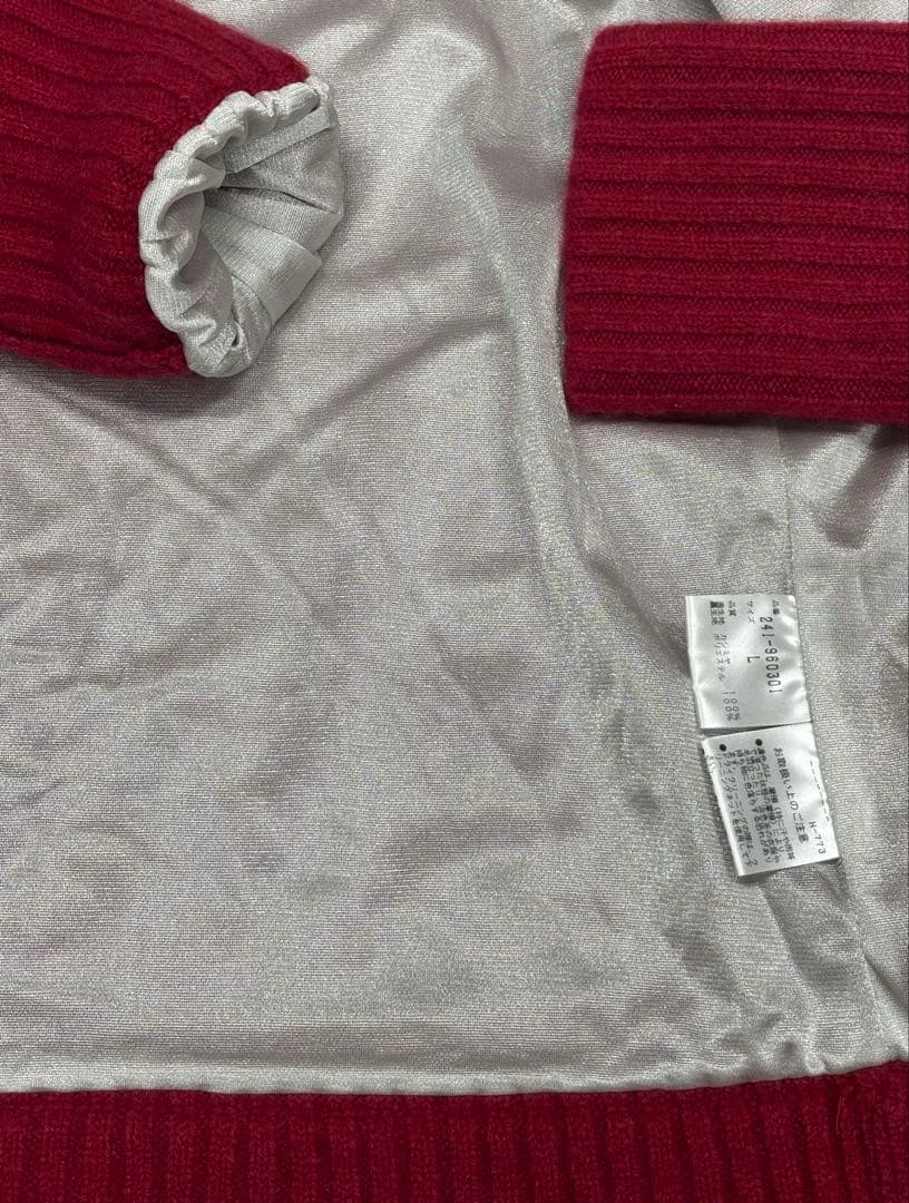 Callaway カシミヤ100％　 セーター カーディガン　新品　防寒　裏地