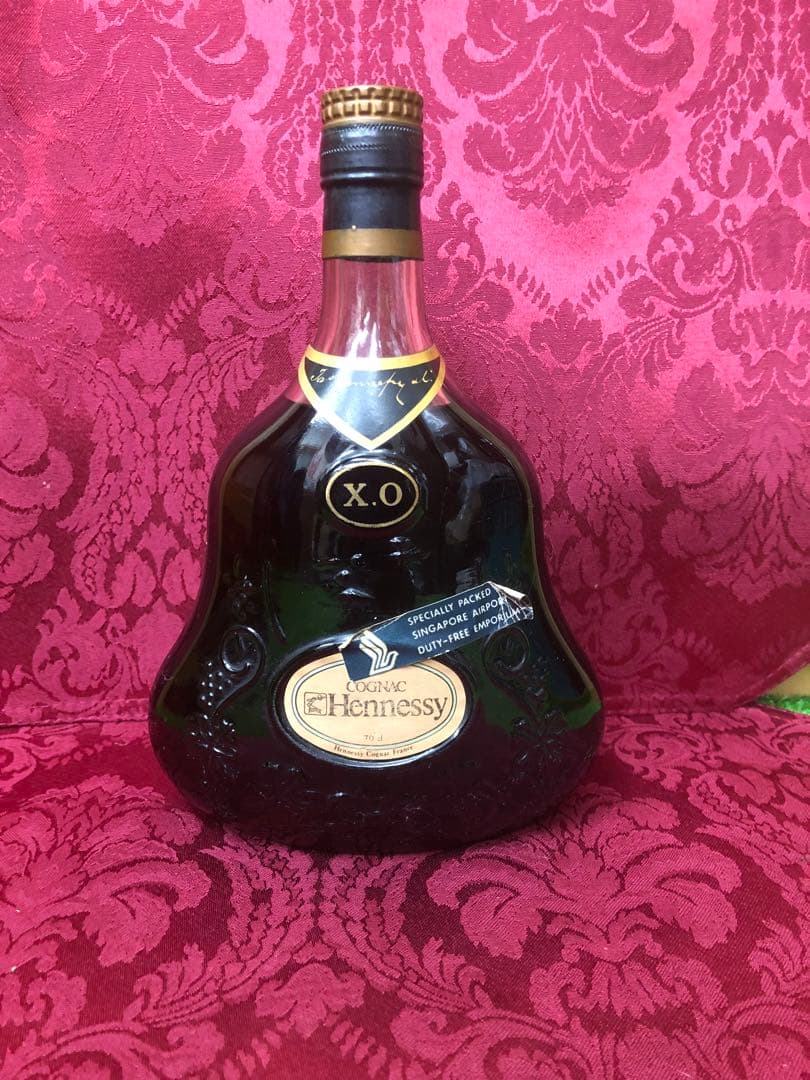 ヘネシー Hennessy XO 金キャップ グリーンボトル コニャック