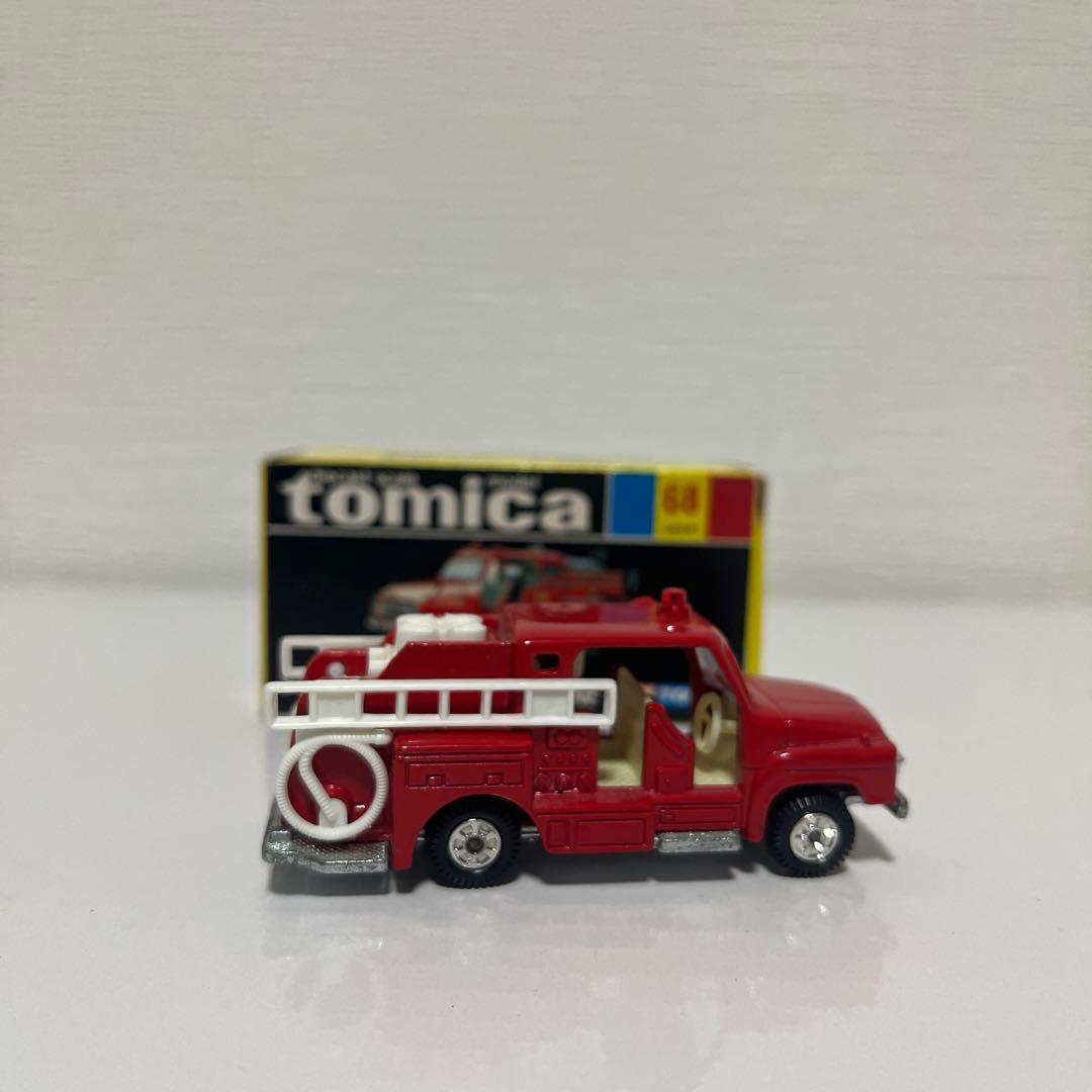 黒箱トミカ68ISUZU PUMP FIRE TRUCK