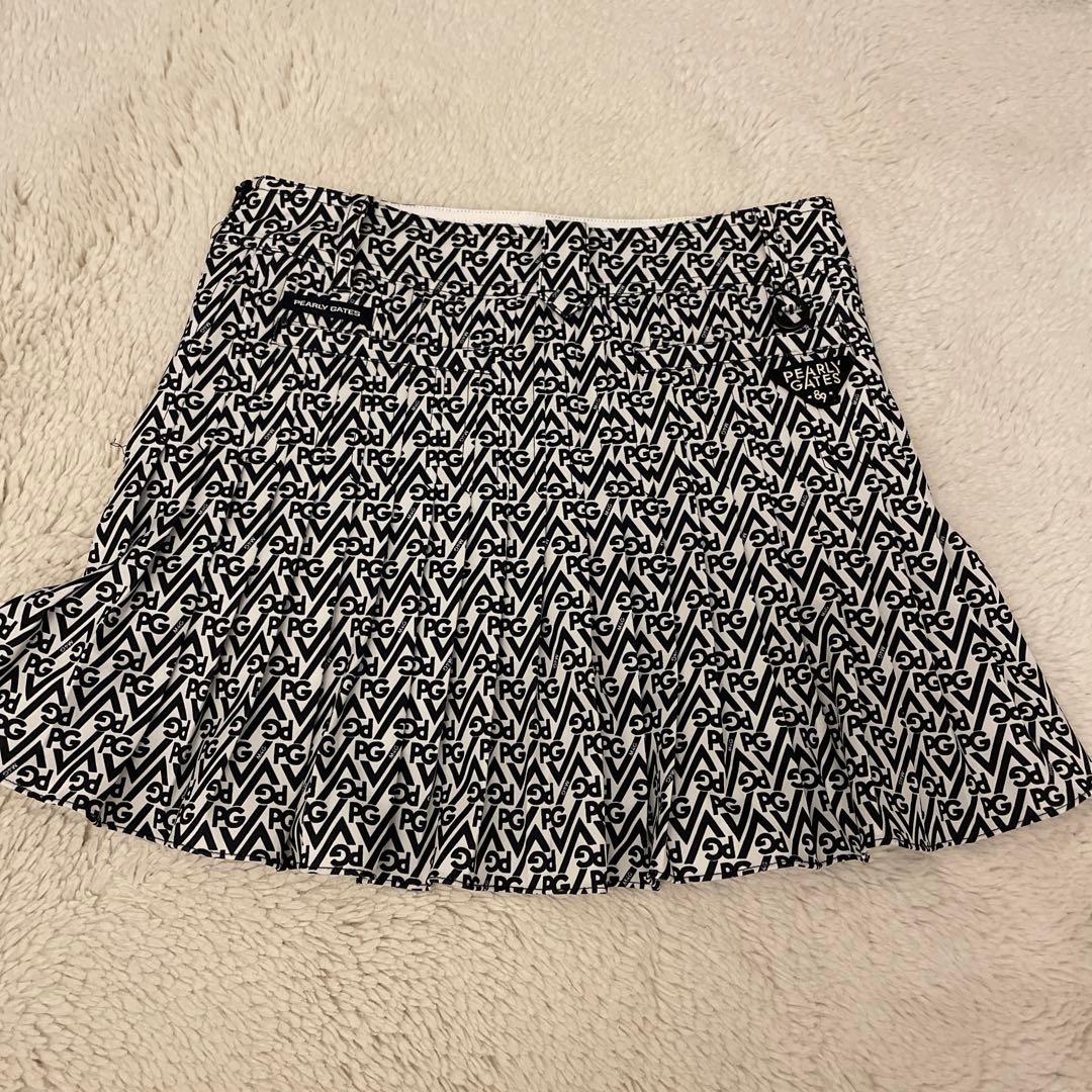 韓国パーリーゲイツ　プリーツスカート