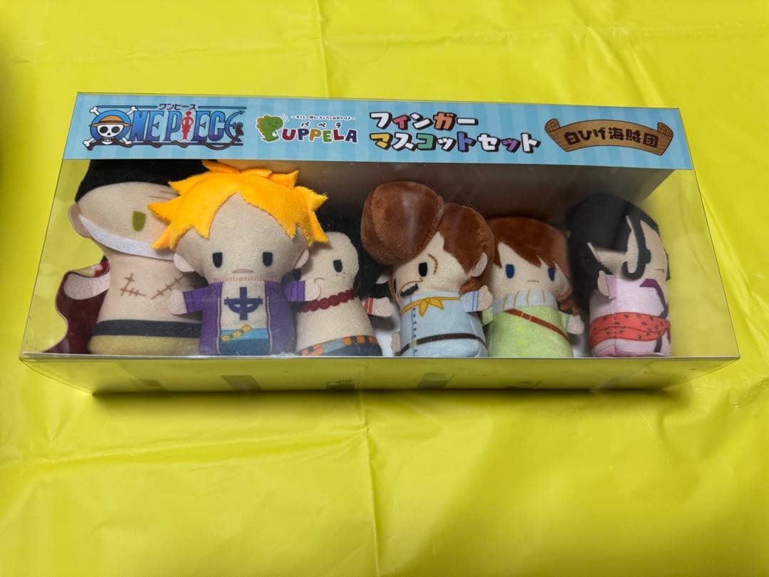 【土日限定割引】箱無し ONEPIECE フィンガーマスコット　白ひげ海賊団