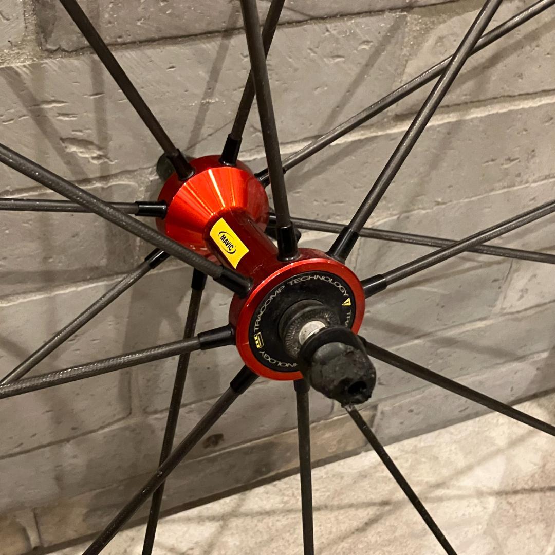 完組ホイール マビック スプロケット、タイヤ付き