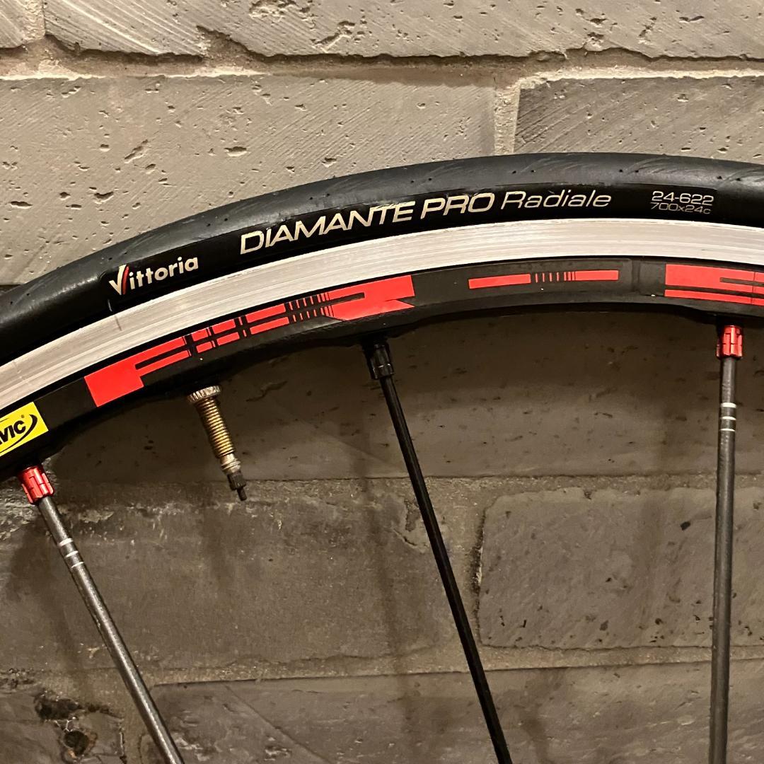 完組ホイール マビック スプロケット、タイヤ付き