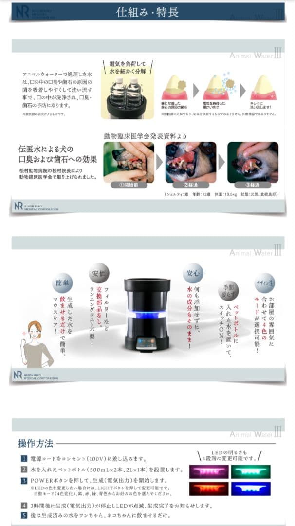 ★sana9251★Animal Water III ★中古品★