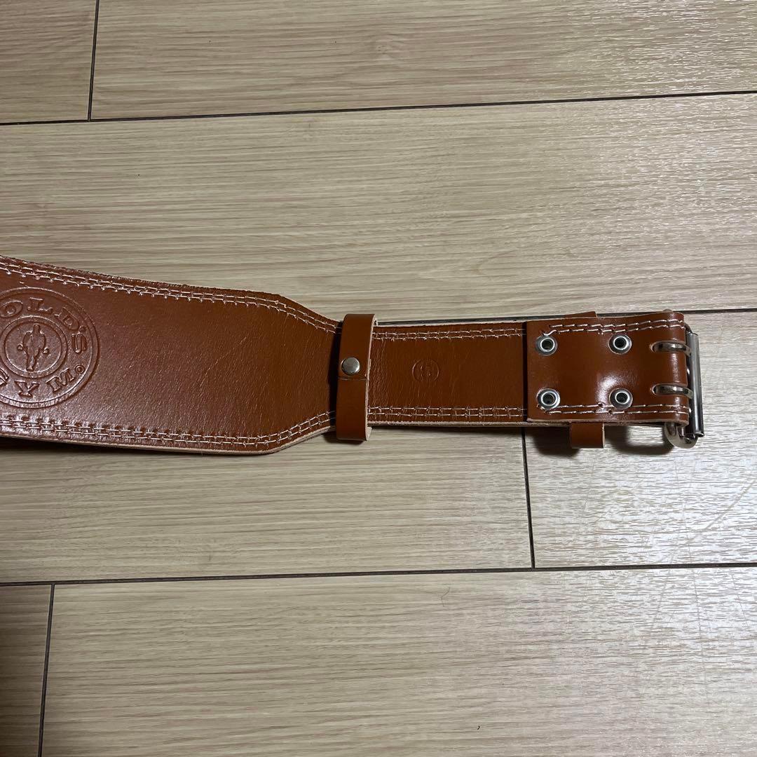 ゴールドジム(GOLD`S GYM) プロレザーベルト サイズ S