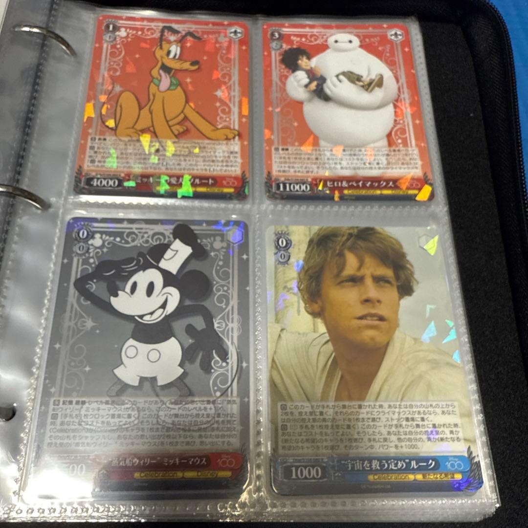 ヴァイスシュヴァルツ　ディズニー100周年　ディズニーカード　ディズニー