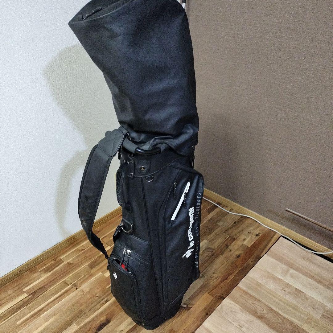 ルコック　キャディバッグ　黒　９型