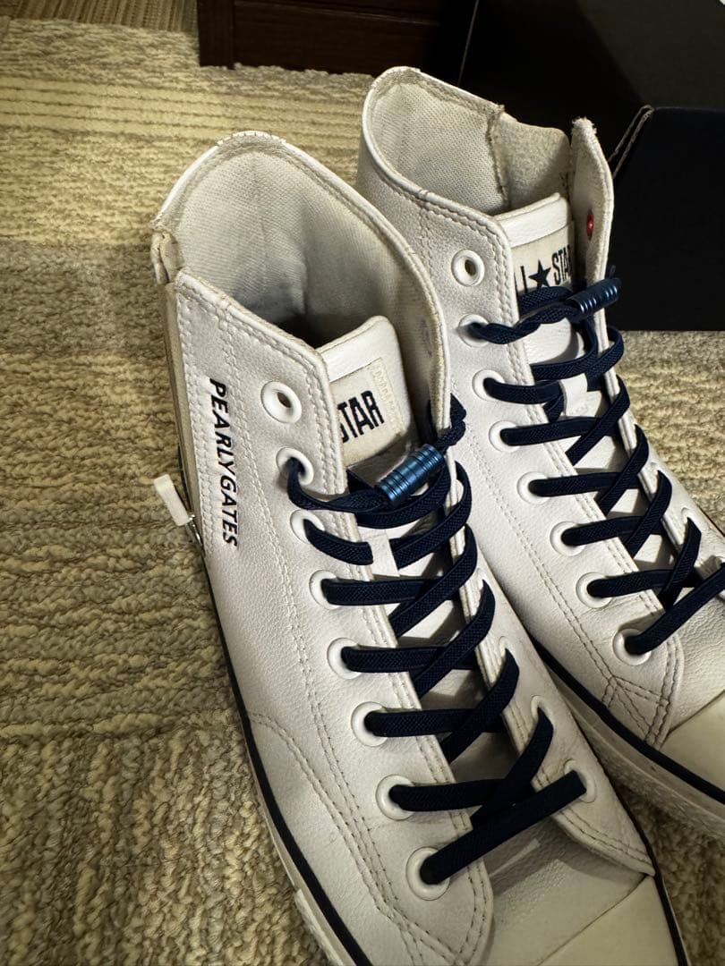 パーリーゲイツ　ALL STAR ハイカットシューズ　25cm ファスナー付