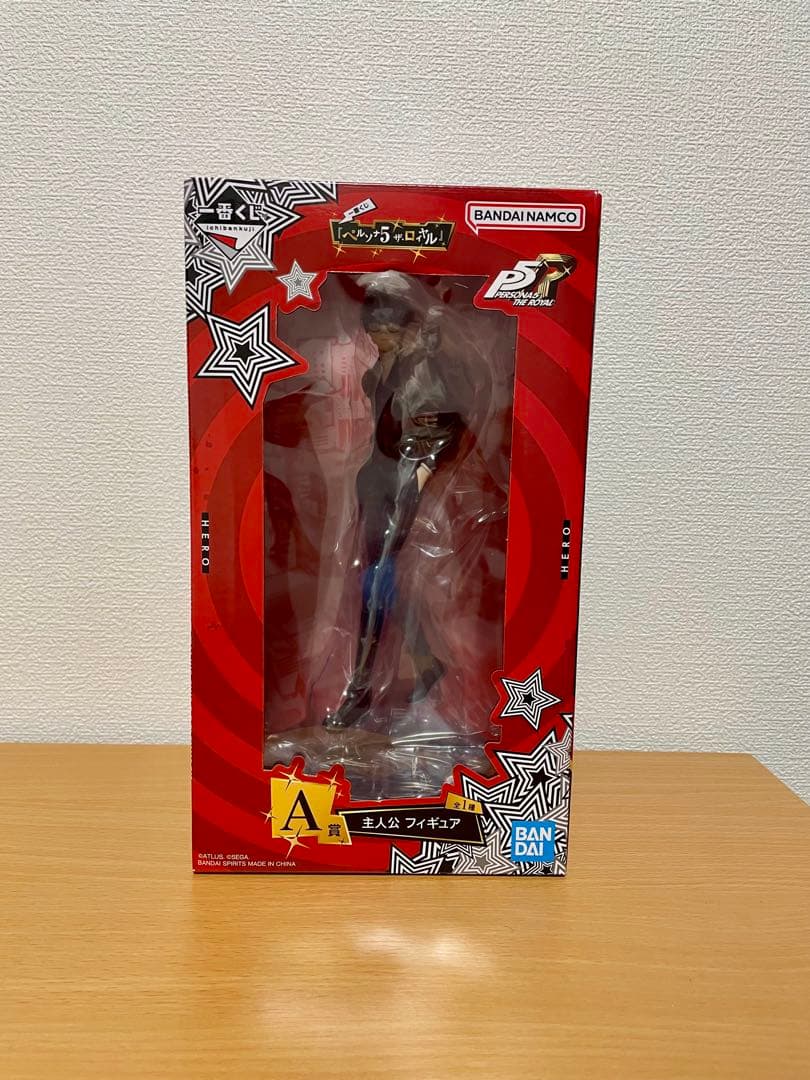 ペルソナ5 ザ・ロイヤル　一番くじ　A賞　主人公　フィギュア