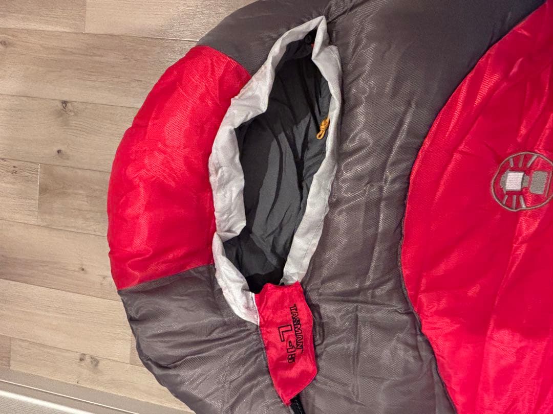 【未使用】Coleman寝袋 タスマンキャンピングマミー