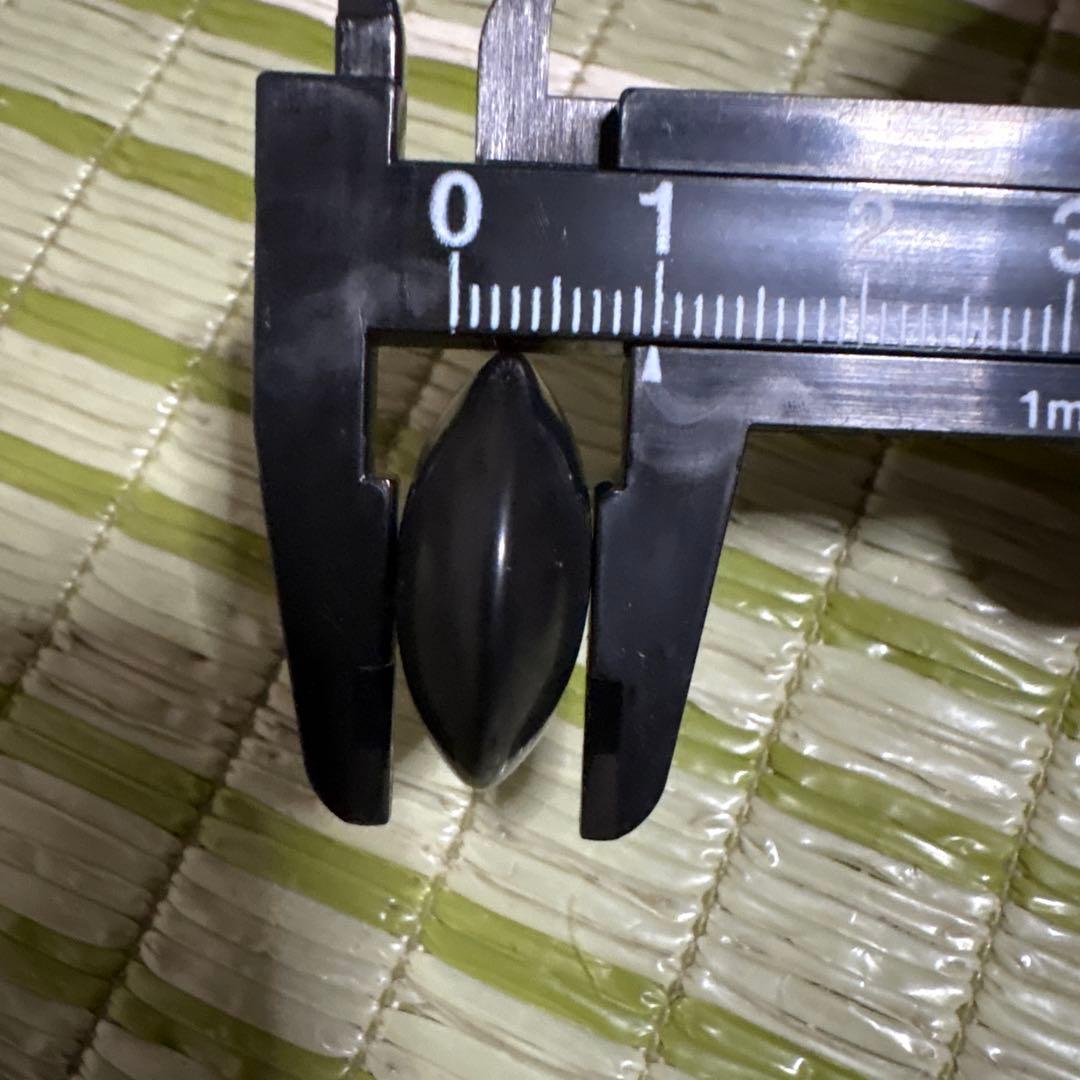 囲碁　碁石　駒　蛤　ハマグリ　那智黒　35号　工芸品