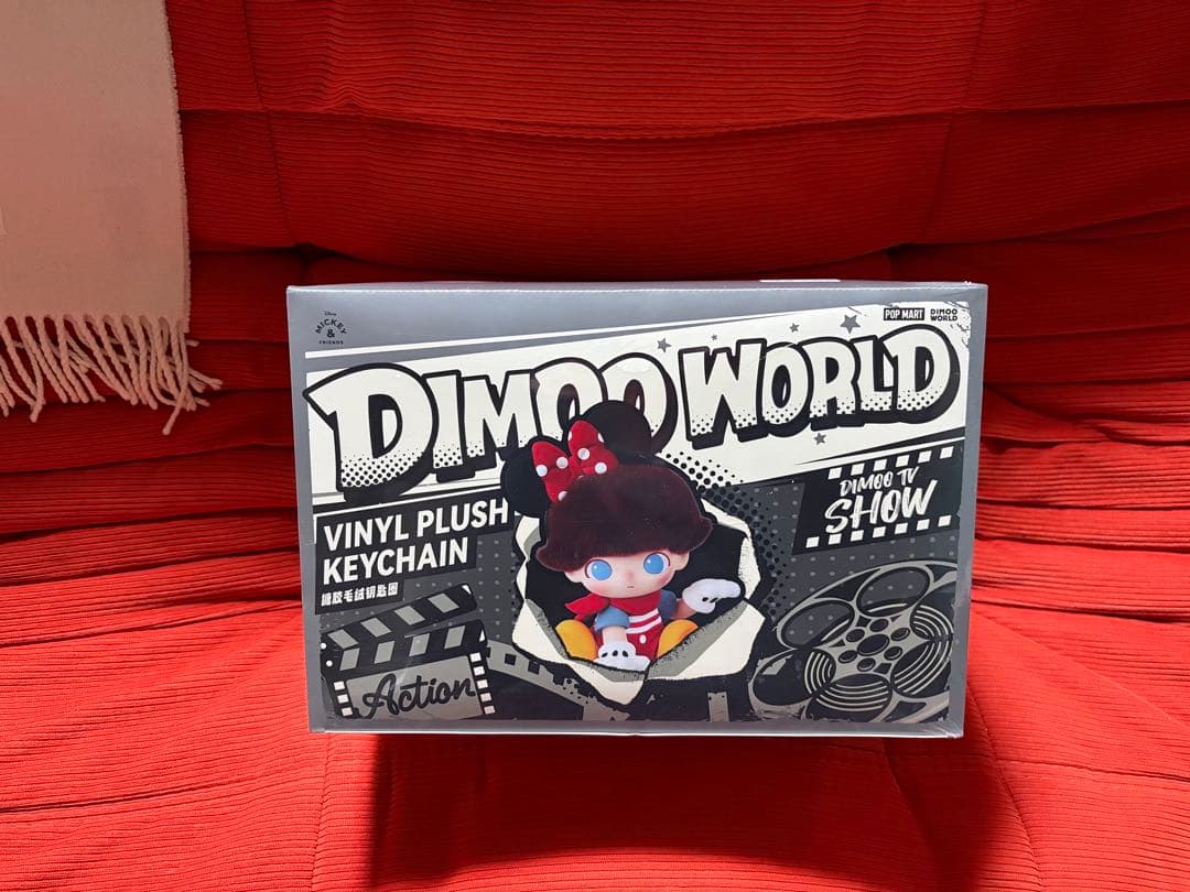 DIMOO WORLD×DISNEY シリーズ ぬいぐるみキーチェーン アソート