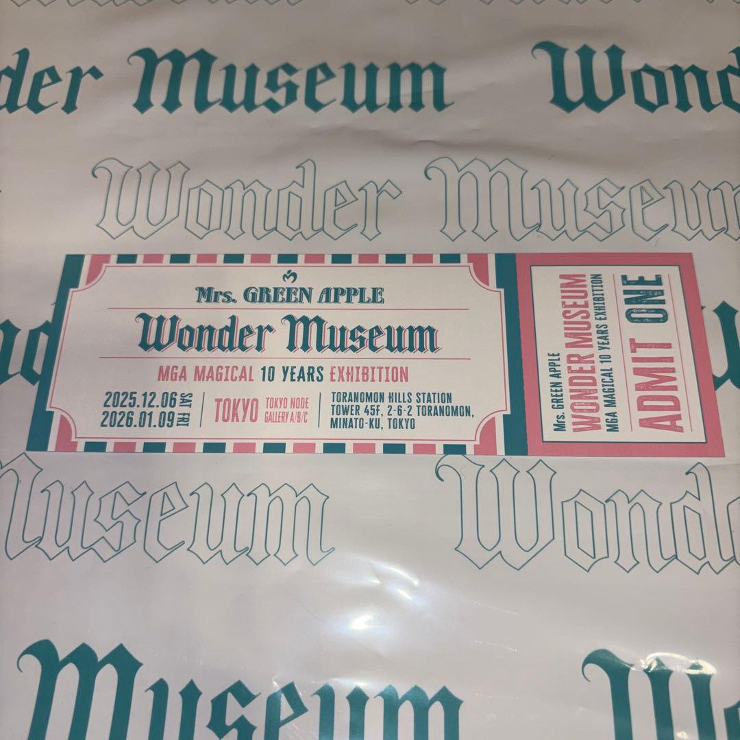 ミセス　ワンダーミュージアム　キーホルダー　ステッカー　ショッパー