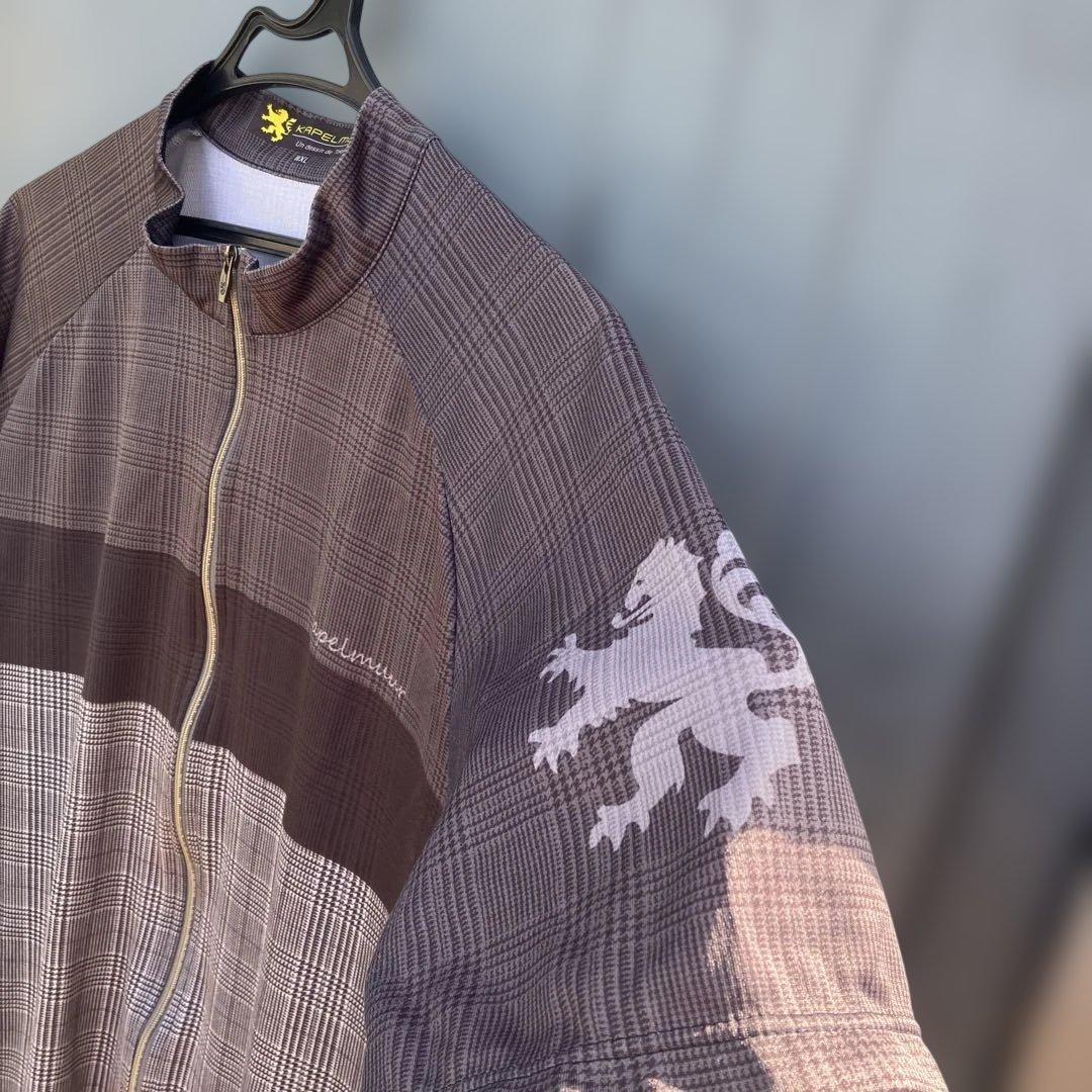 KAPELMUUR チェック柄サイクルジャージ WXL