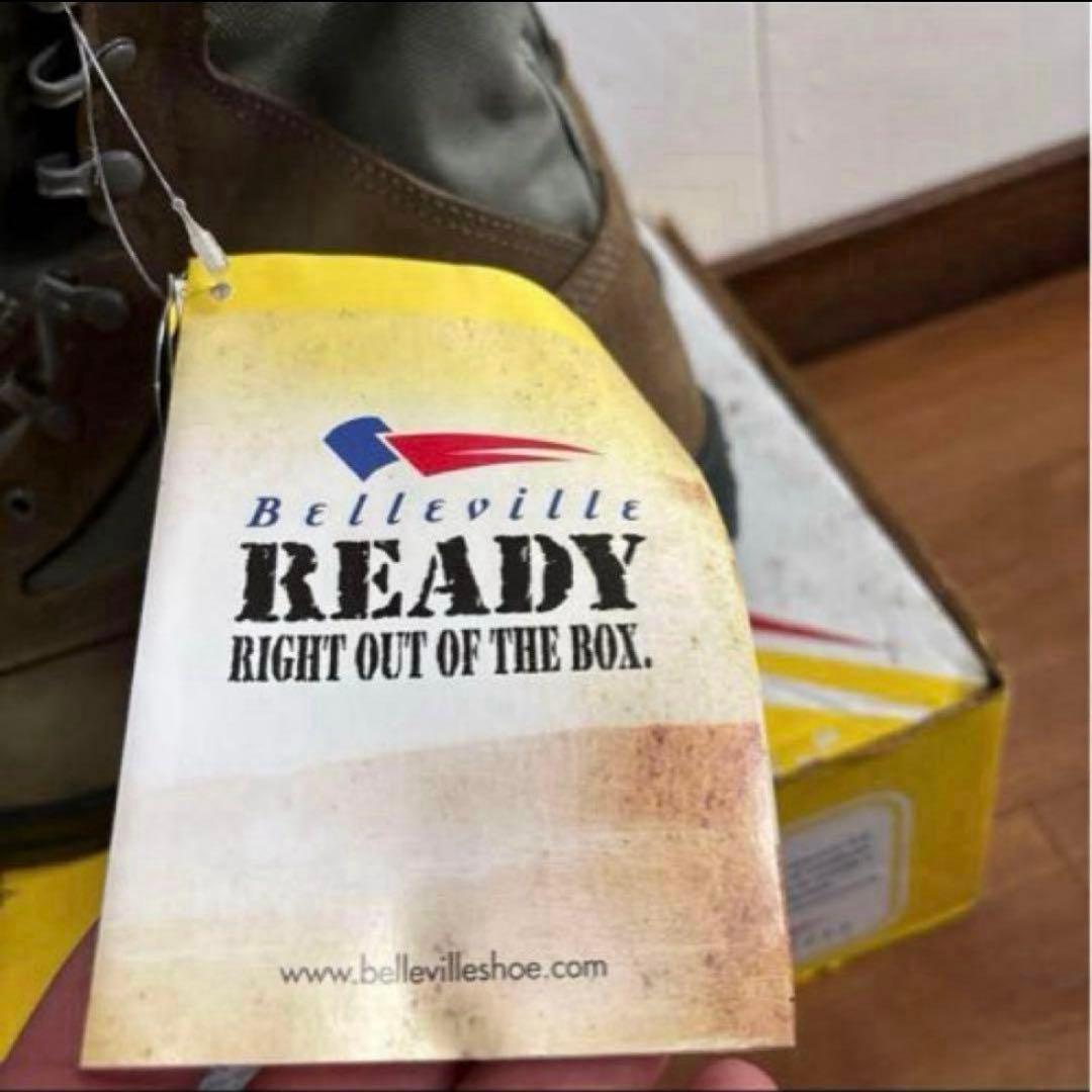 未使用品　米軍　実物　BELLEVILLE US 10.5 W 28.5cm