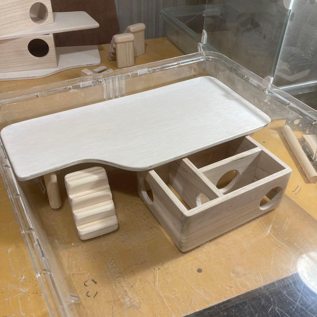 muni　ハムスター　ルーミィ60用 ロフト巣箱　(検　グラスハーモニー