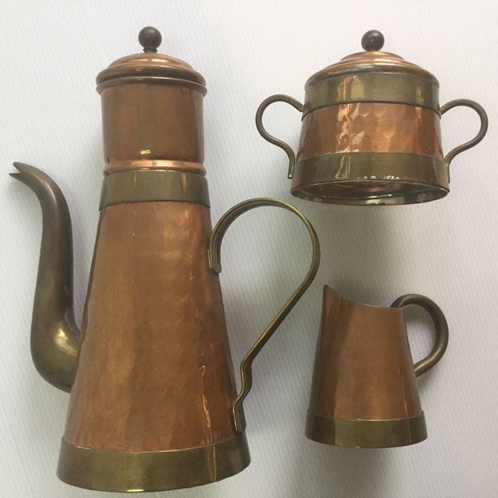 銅製 コーヒーセット