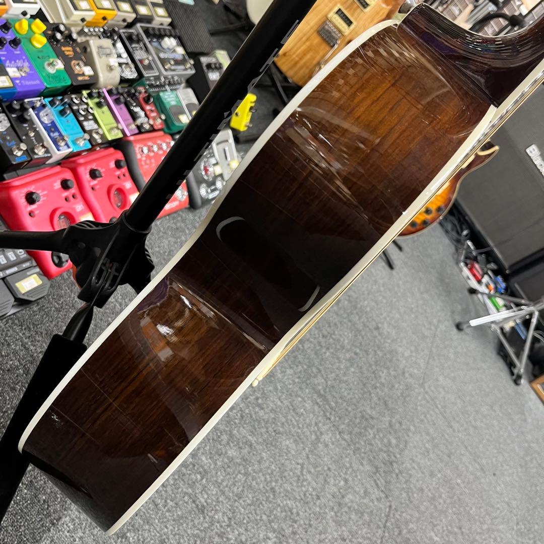 【11363】James J-500A OVANAT トップ単板 エレアコ