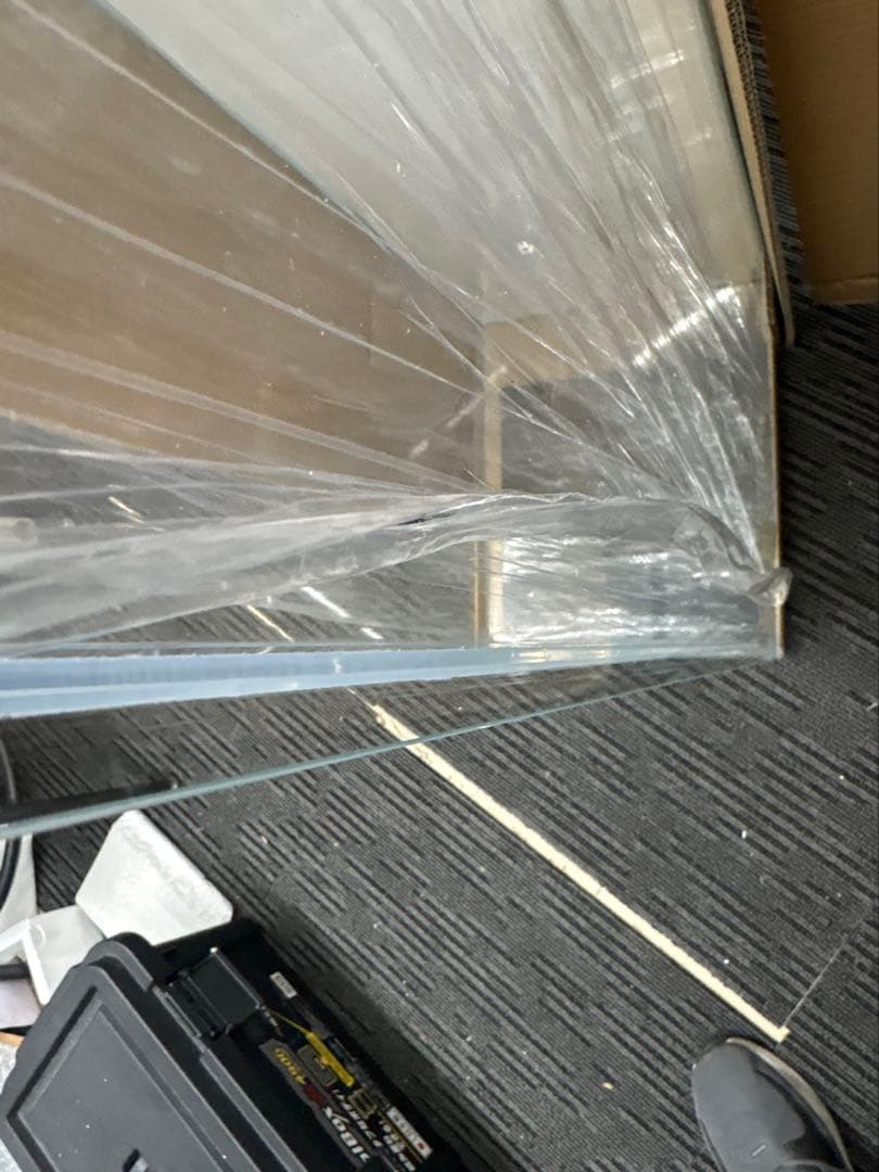 専用品　水槽 90CM 90*30*36 フランジ付き