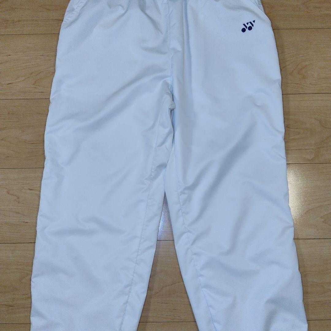 希少 ウィメンズM【YONEX】ヨネックス 裏地付ナイロン セットアップ 防寒着