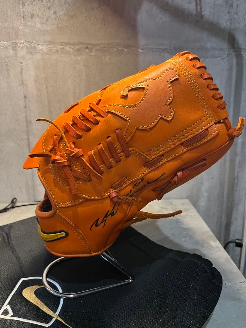 【最終値下げ】NIKE ナイキ 軟式 上原浩治モデル グローブ 投手 廃盤品