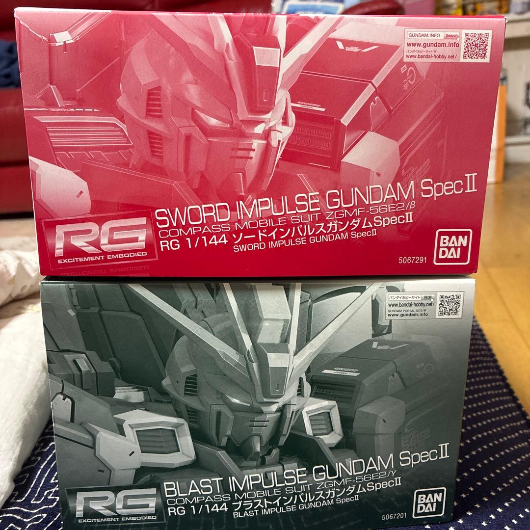 3個セット　ブラストインパルスガンダムspecⅡ ソードインパルスガンダム