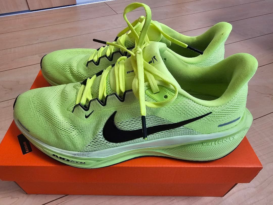 ナイキ　ペガサス41　ボルトカラー　28.0cm