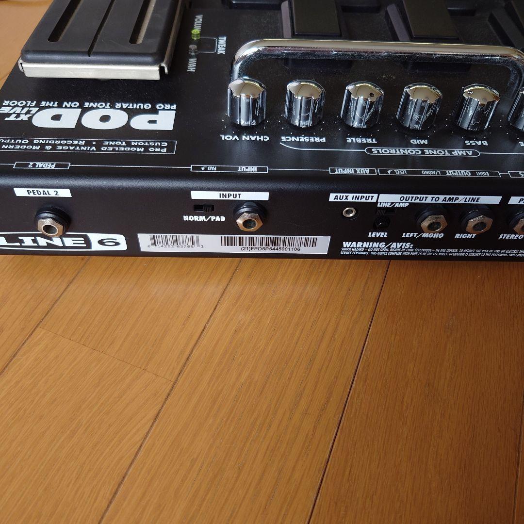 Line 6 POD XT LIVE マルチエフェクター