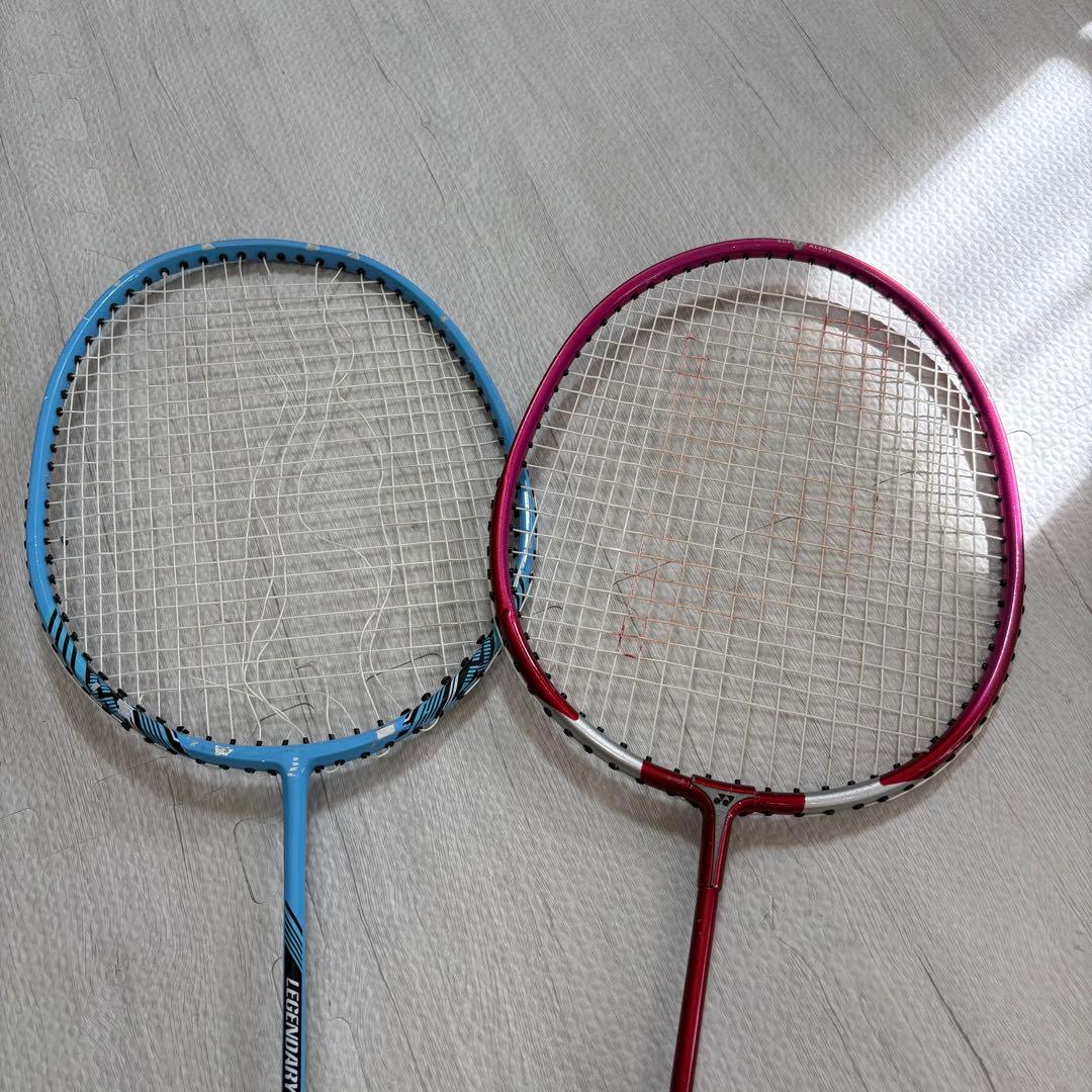 ヨネックス　ゴーセン　バトミントン　ラケット　11本セット
