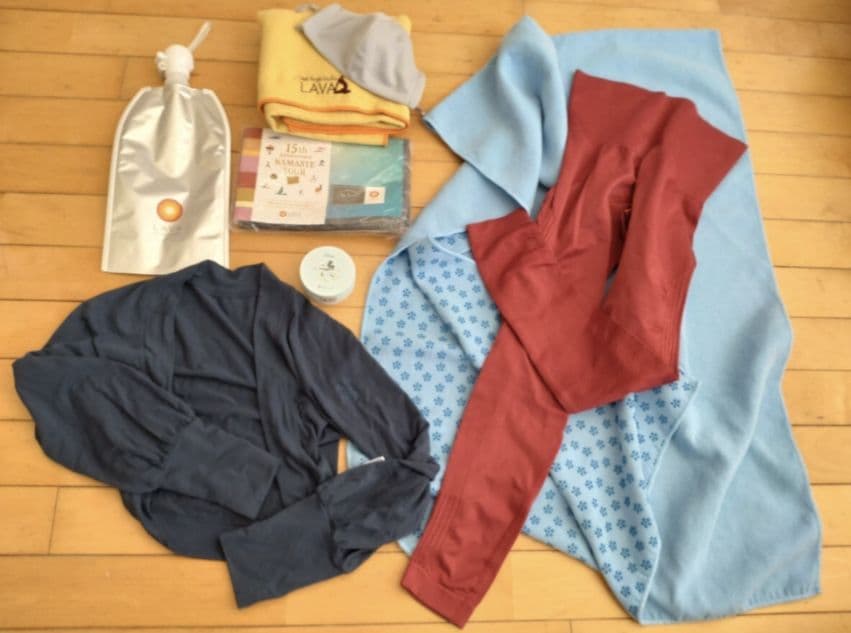 ★ホットヨガ専用 ラグ ボレロ レギンス LAVA 水素バック バーム まとめて