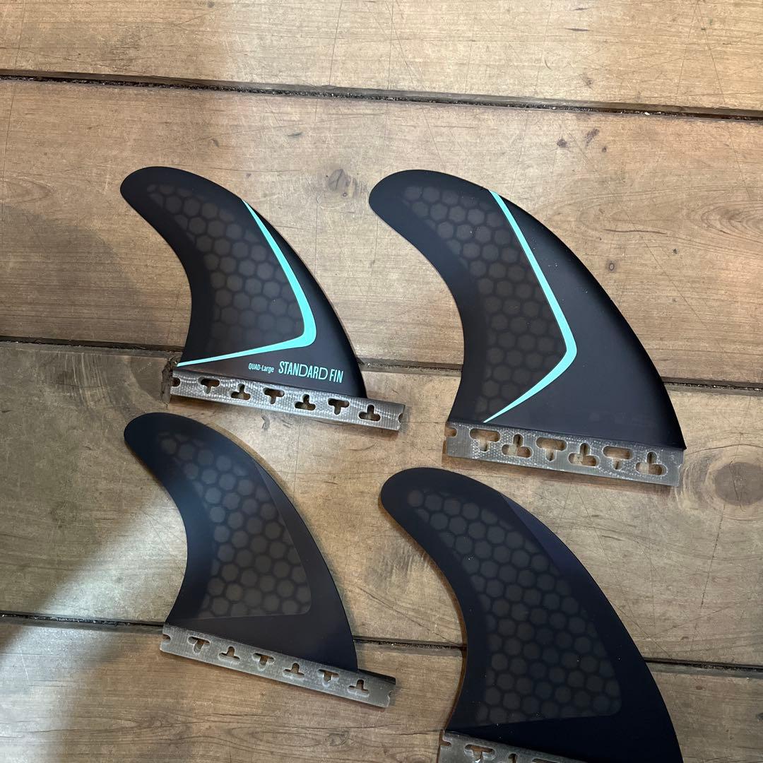 STANDARD FIN サーフボードフィン 4枚セット L 箱無し