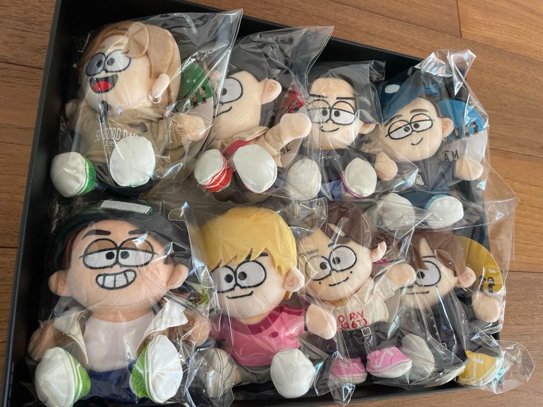 timelesz 全員 ぬいぐるみ 8体セット タイプロ軌跡 箱付き