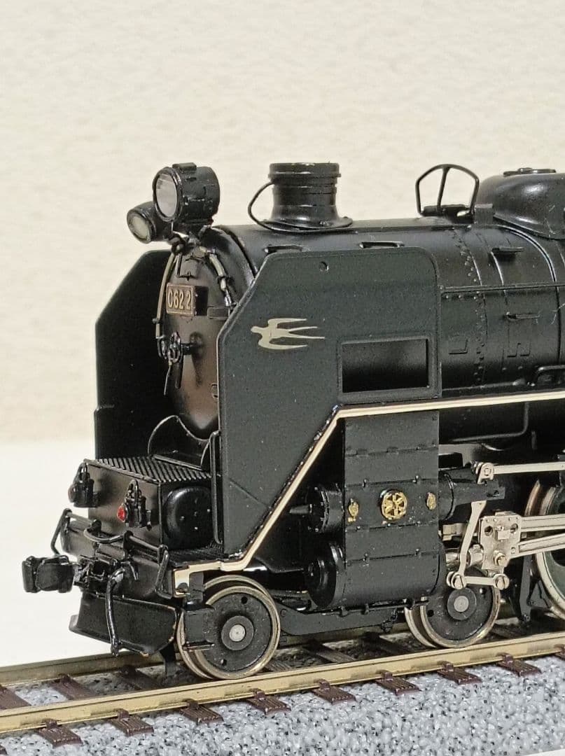 HOゲージ 天賞堂 Ｃ622号機蒸気機関車、メンテナンス済 NO,491