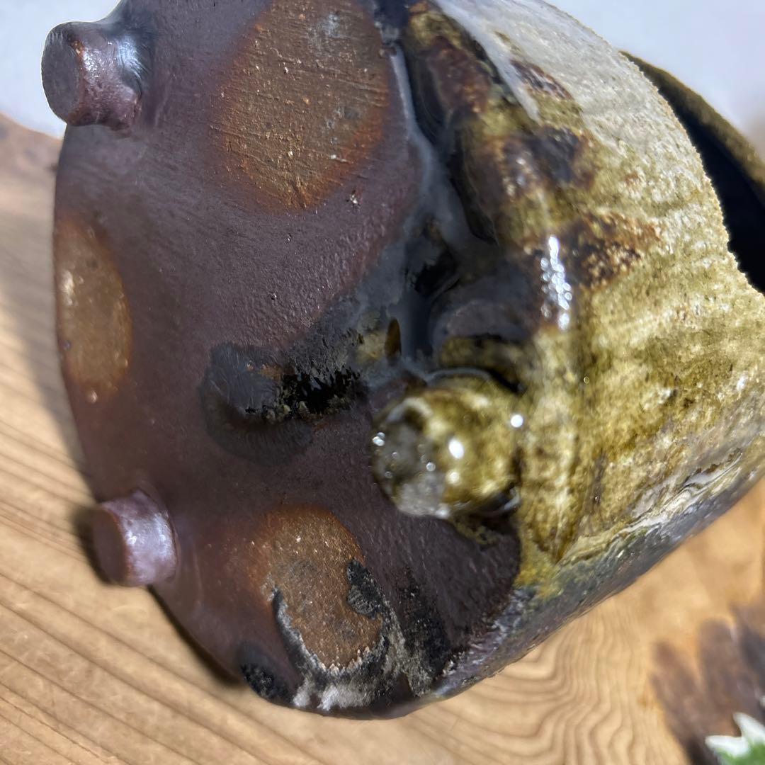 越前焼　たいら窯　藤田重良右衛門　十良右衛門　火もらい甕　灯火器　蚊遣　茶道具