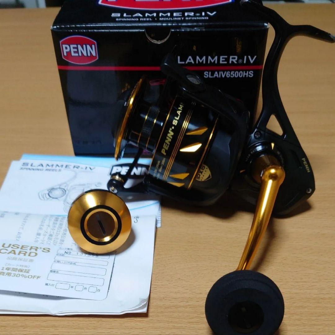 Penn スラマー IV 6500HS スピニングリール 中古品 ペン
