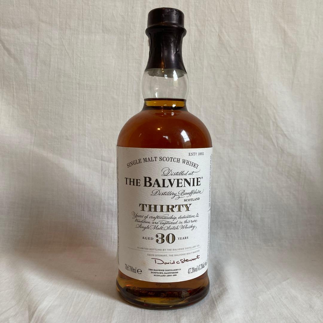 バルヴェーニ　サーティ３０年　シングルモルトウイスキー　木箱入り　レア