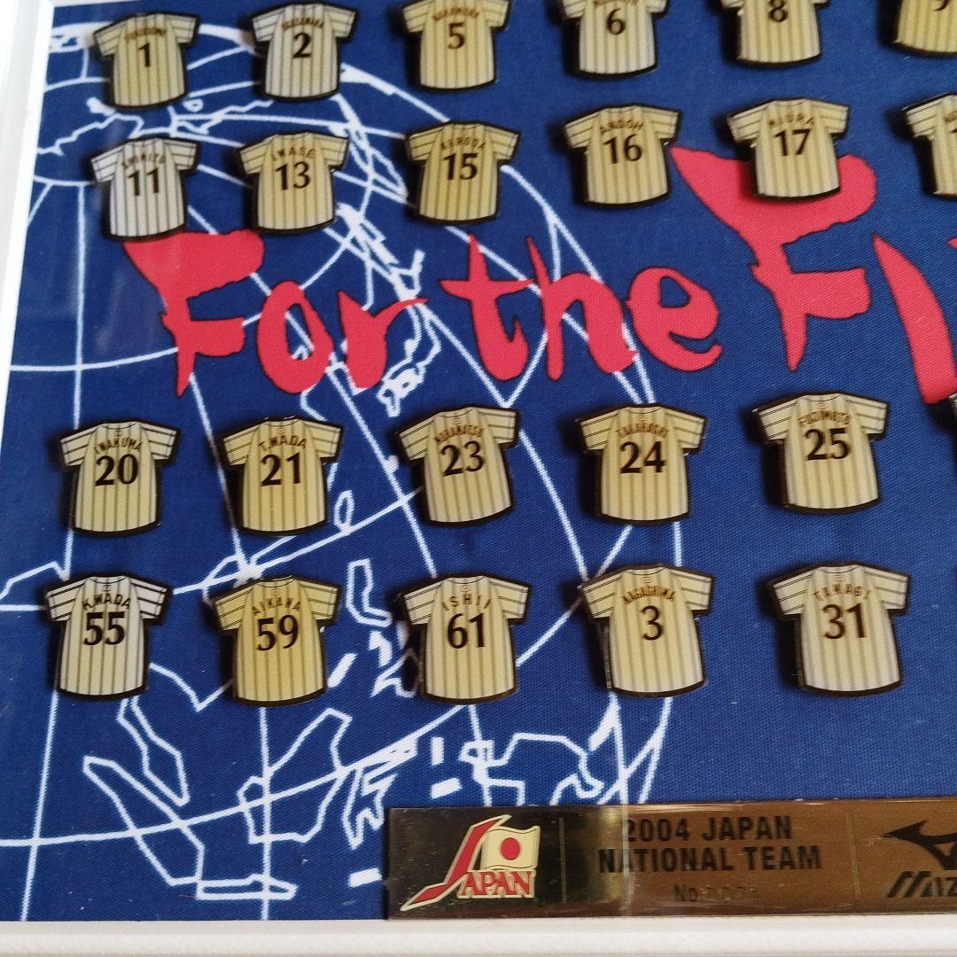 2004 JAPAN NATIONAL TEAM 　野球日本代表ピンバッチセット