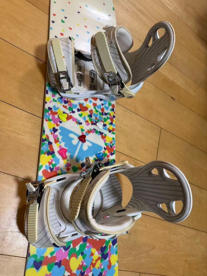 ROXYスノーボードセット　106センチ　ビンディング　Sサイズ　子供用