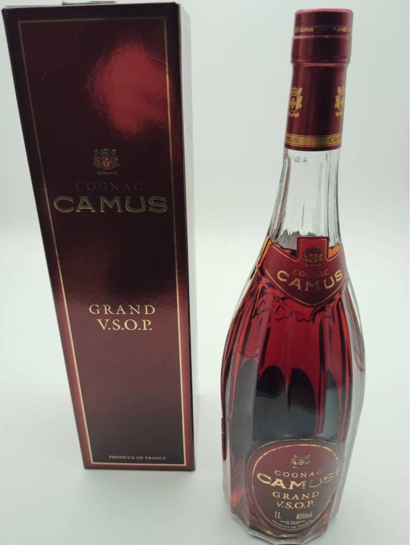 セット カミュ グランド VSOP デラックス コニャック 洋酒 箱入り 未開栓