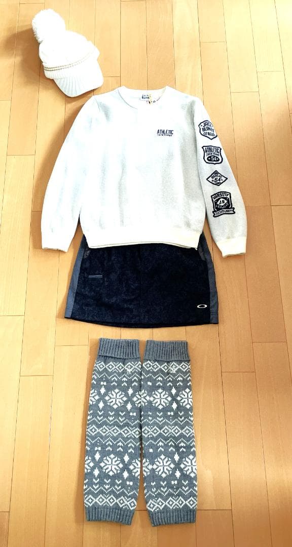 ★M.Kさま専用★ジャックバニー★防寒 蓄熱裏地付き！ロゴ入り 長袖セーター★