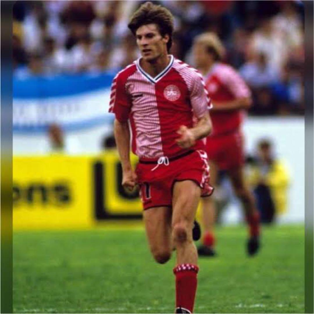 デンマーク代　ユニフォーム　ラウドルップ　Oサイズ