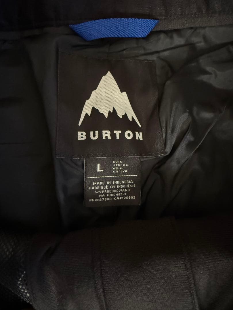 新品 Burton スノーボードパンツ ブラック L
