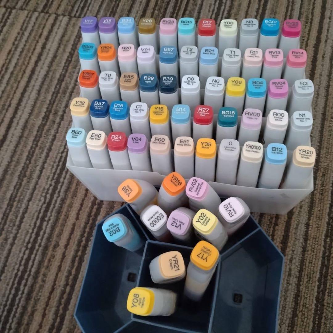 コピックスケッチ＋コピックチャオ約265本詰め替え約66本