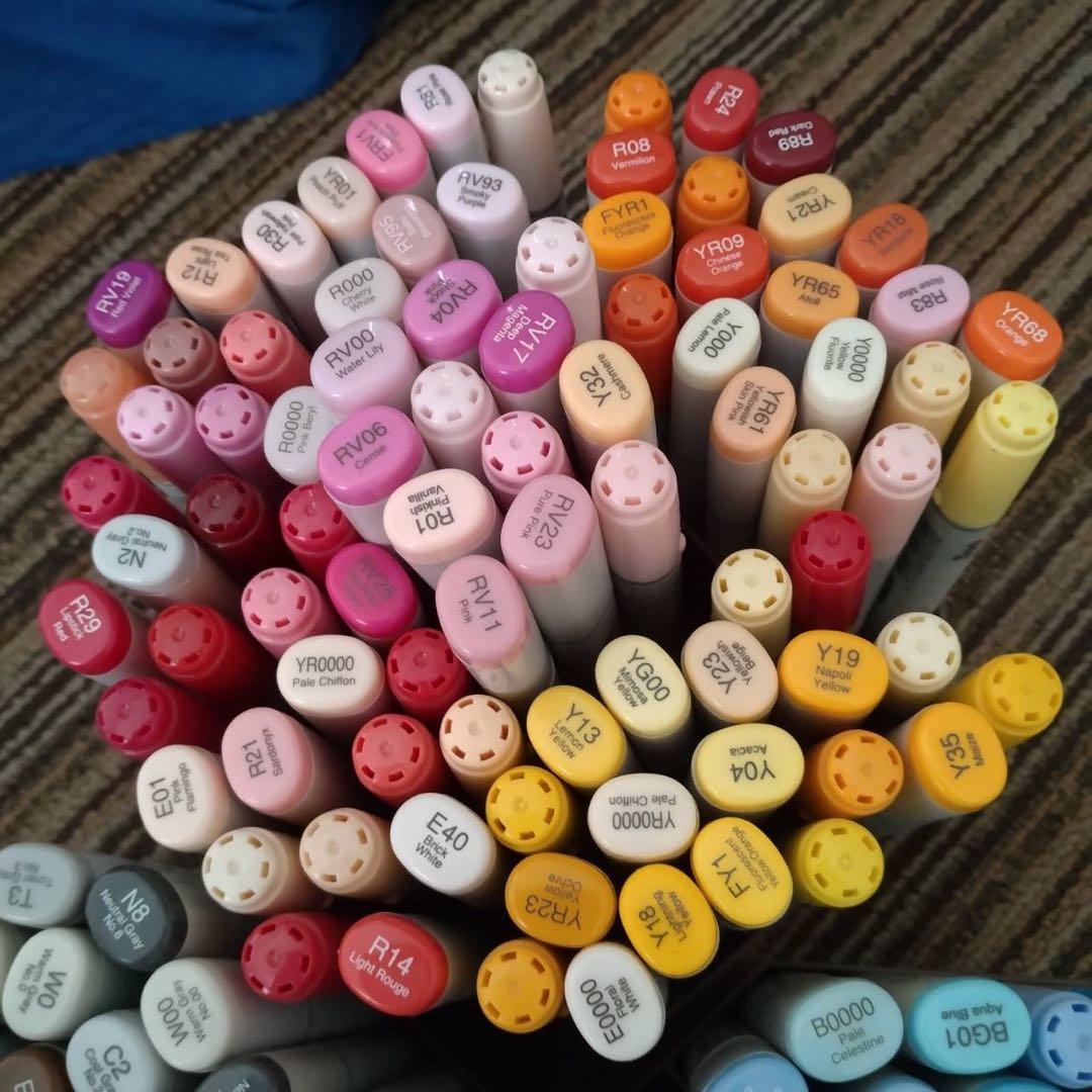 コピックスケッチ＋コピックチャオ約265本詰め替え約66本