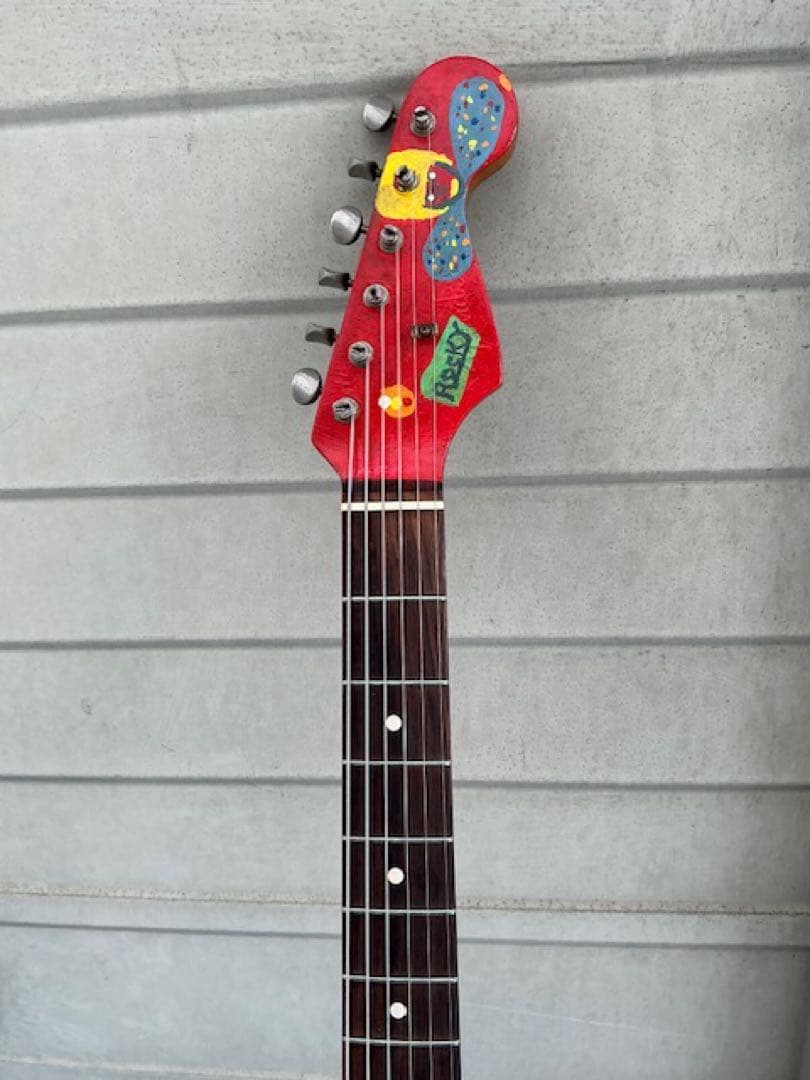 Fender  62型、ストラトキャスタージョージハリソンのロッキー仕様 超レア