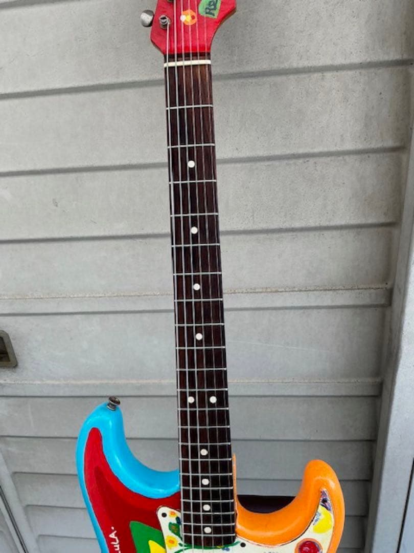 Fender  62型、ストラトキャスタージョージハリソンのロッキー仕様 超レア